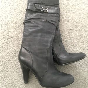 Also Black Leather Boots